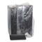 Pactiv Corp. 5.63 in. x 14.16 in. x 0.67 in. No. 7S Foam Supermarket Tray - Black (250/Carton)